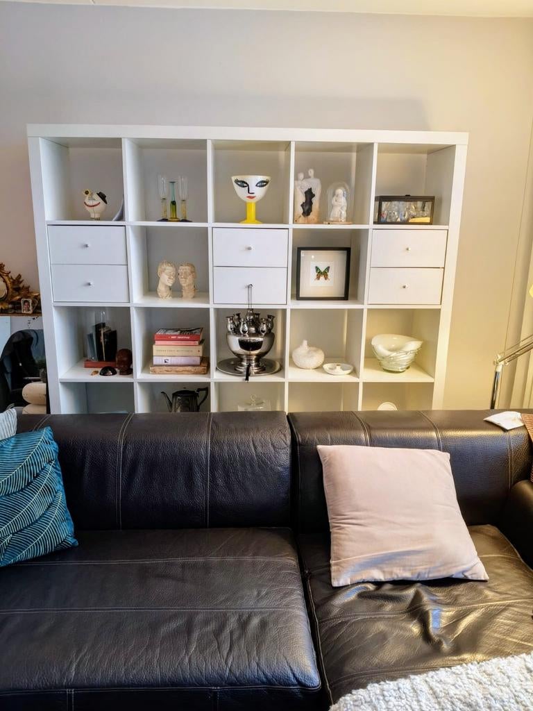 Vakkenkast ikea, Ophalen, Zo goed als nieuw, Tweepersoons, Wit