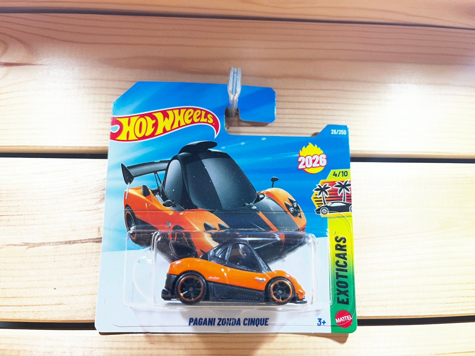 Pagani Zonda Cinque hotwheels, Ophalen of Verzenden, Nieuw, Auto