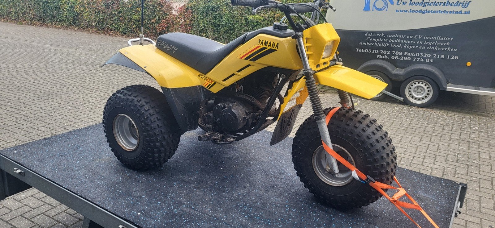 yamaha quad 250 cc.oud maar in topstaat, Ophalen