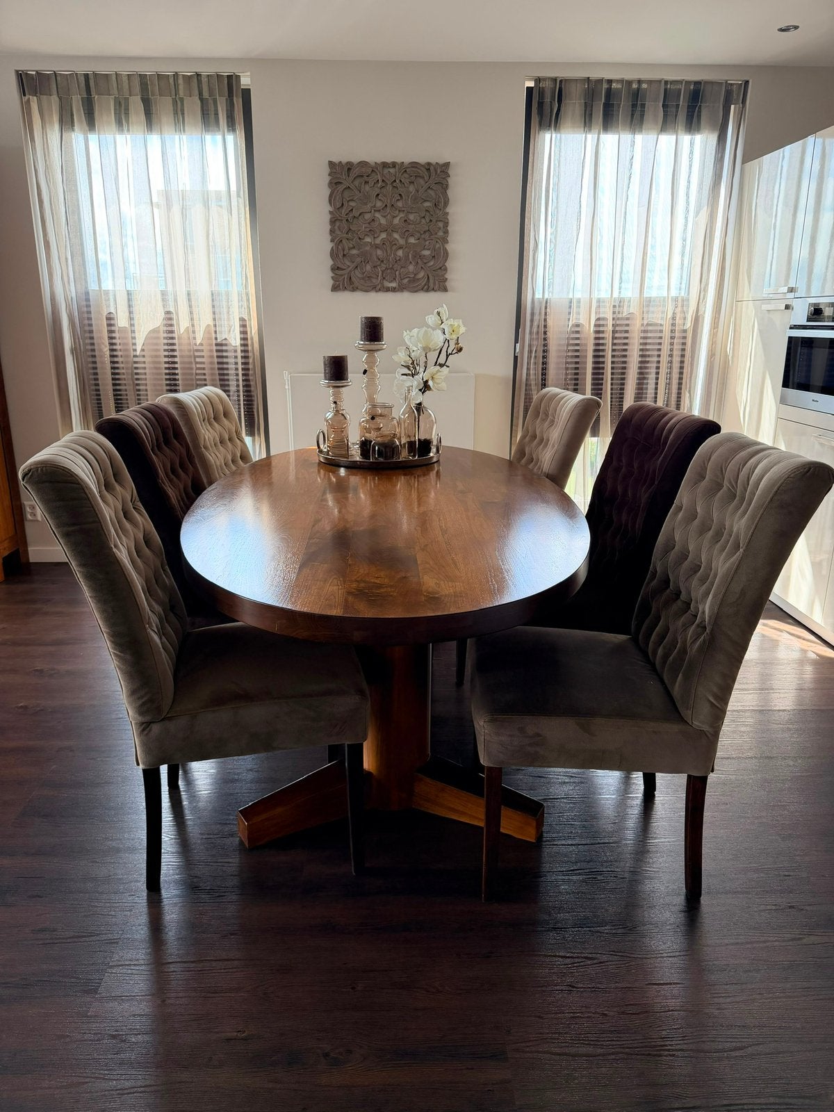 Eettafel 240 lang, Huis en Inrichting, Ophalen, Zo goed als nieuw