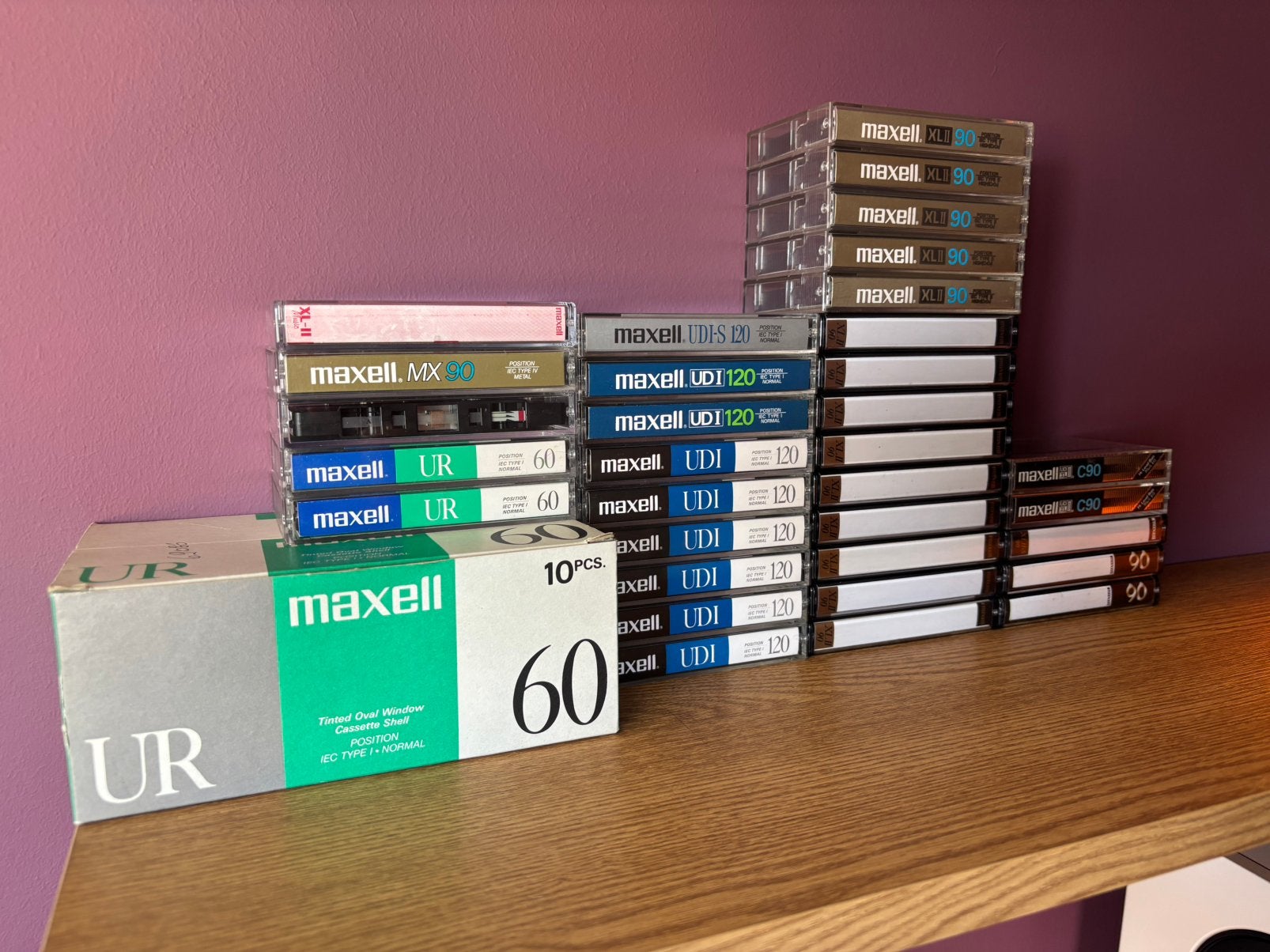 Diverse zeer nette tapes Maxell, Overige genres, Ophalen of Verzenden, Zo goed als nieuw, Voorbespeeld