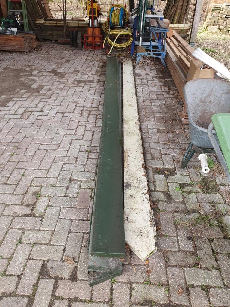 Stalen windveren 4.50m, Ophalen