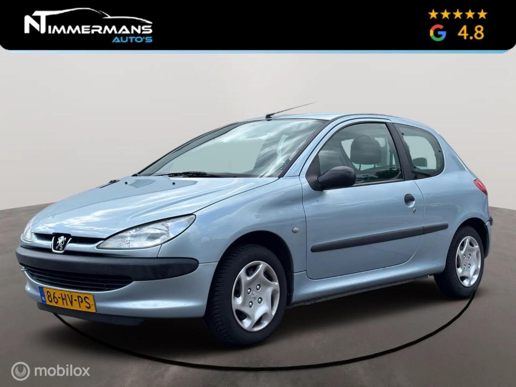 Peugeot 206 1.1 XR|ORGINEEL NL|APK 04-2027|NAP|Nette staat, Auto's, Peugeot, Voorwielaandrijving, Gebruikt, 31 €/maand, 4 cilinders
