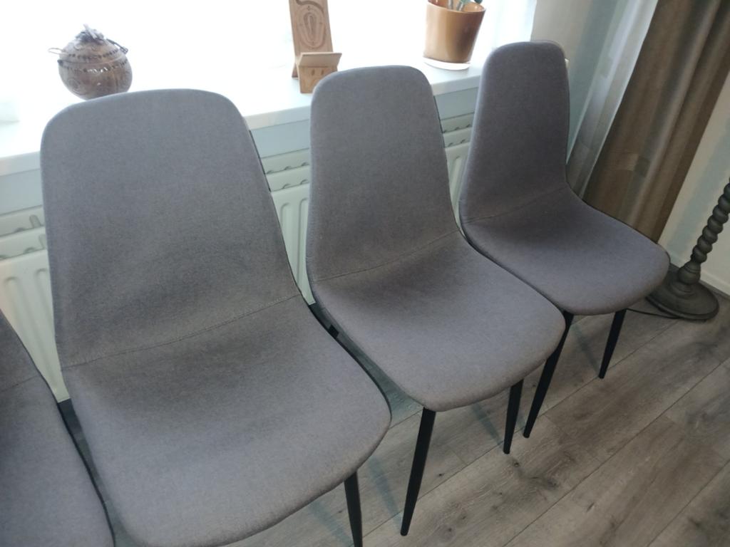 4 Jysk stoelen, Ophalen, Zo goed als nieuw