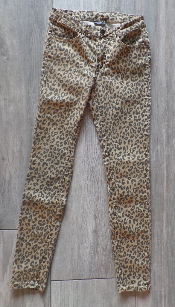 Tijgerprint broek maat 36, Bruin, Yessica, Ophalen of Verzenden, Zo goed als nieuw