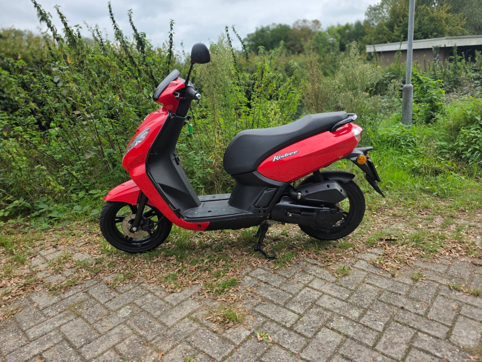 Te koop Peugeot Kisbee 4 takt snorfiets, Ophalen, Gebruikt, Overige modellen, 49 cc