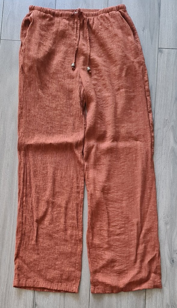 Zara broek maat M 1 x gedragen als nieuw, Kleding | Dames, Maat 38/40 (M), Bruin, Zara, Ophalen of Verzenden