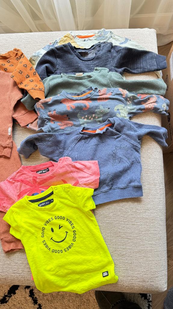 Kleding pakket jongens 74-80, Kinderen en Baby's, Babykleding | Baby-kledingpakketten, Ophalen of Verzenden, Gebruikt, Maat 74