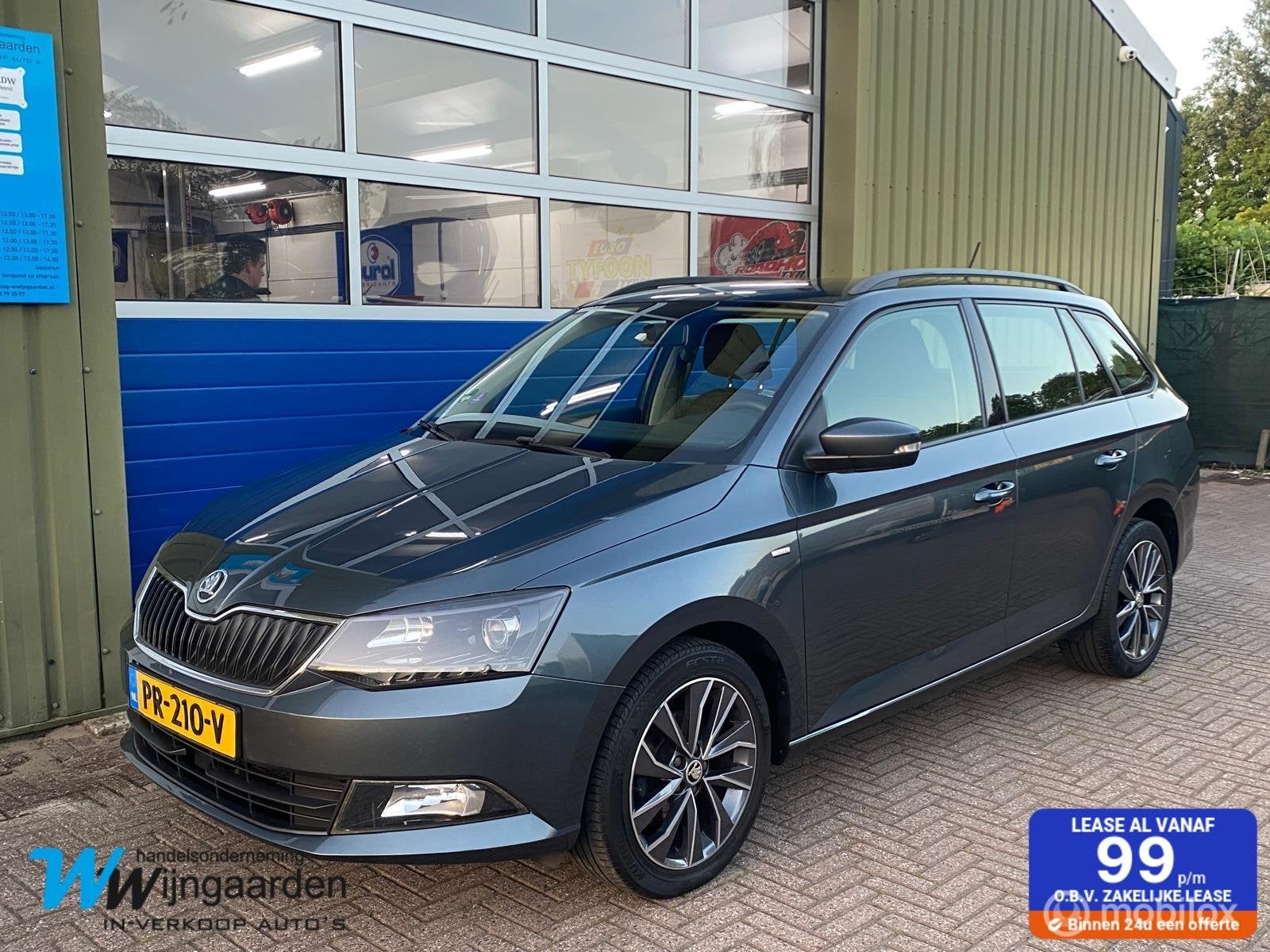 Skoda Fabia Combi 1.0 TSI Drive|Keurig|Cruise|Airco|Navi|, Auto's, Voorwielaandrijving, Stof, 95 pk, 23 km/l