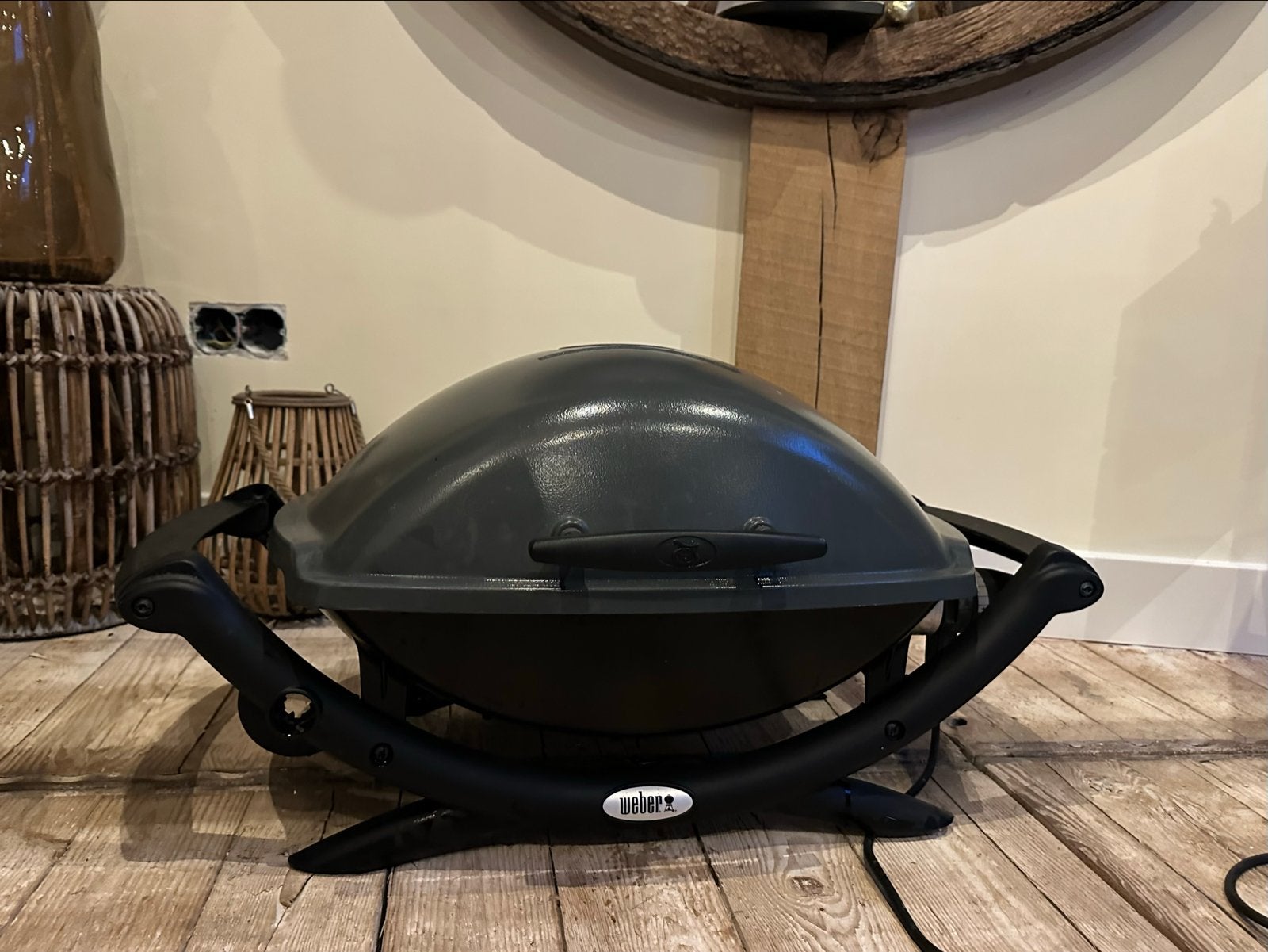 Weber Q2400 elektrische barbecue, Ophalen, Gebruikt