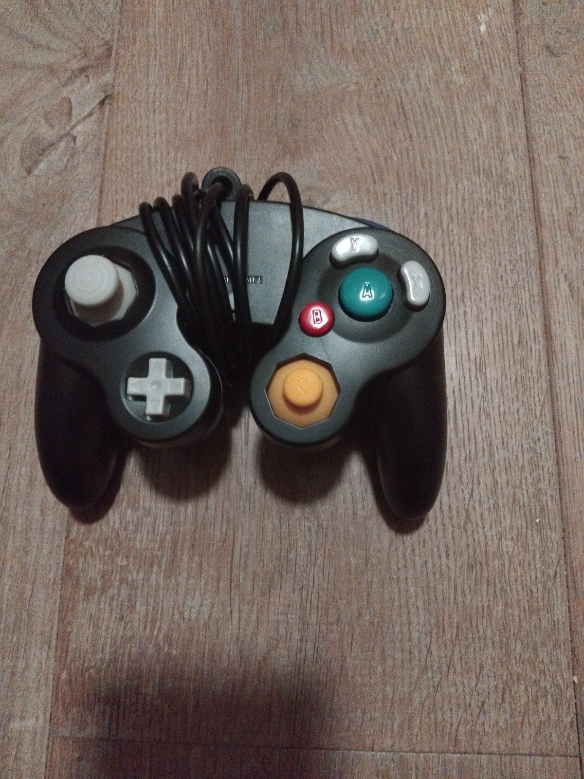 Nintendo GameCube Controller, Spelcomputers en Games, Spelcomputers | Nintendo GameCube, Gebruikt, Zwart, Met 1 controller, Ophalen of Verzenden