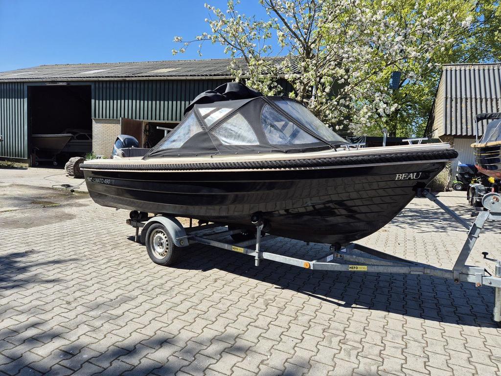 Luxe Wato 490TE met 25 pk Mercury 4-tact EFI, -, Gebruikt, -, -