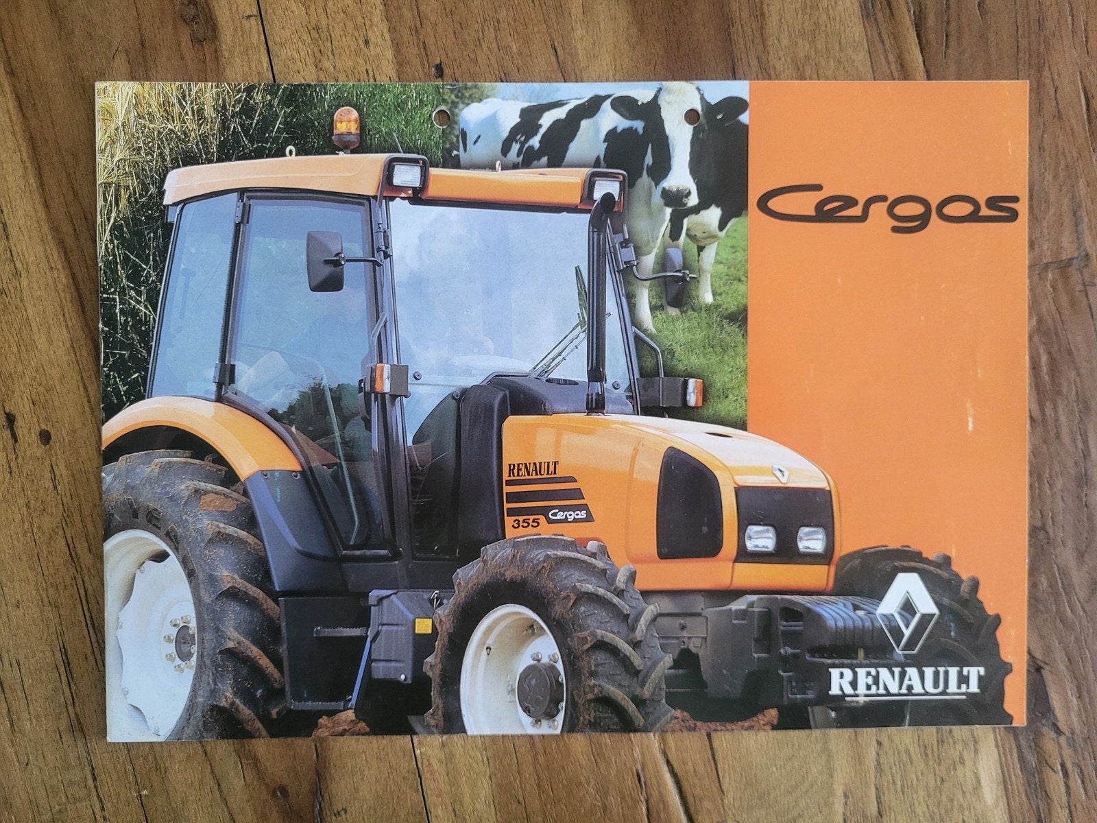 tractor folder Renault Cergos, Ophalen of Verzenden, Zo goed als nieuw