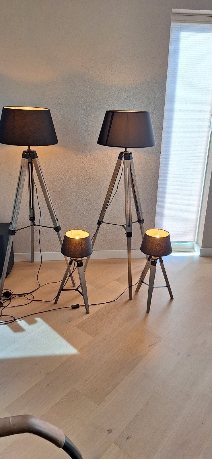 mooie lampen te koop, Huis en Inrichting, E27 (groot), Zo goed als nieuw, 150 tot 200 cm, Ophalen