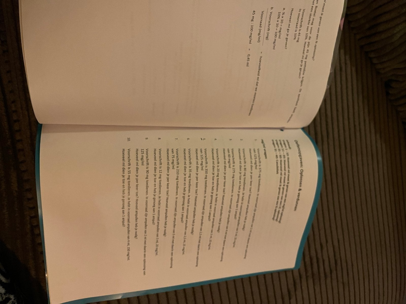 Boekje Medisch Rekenen met Antwoorden - Reader Druppelsnelhe, Ophalen of Verzenden, Beta, Gelezen, MBO