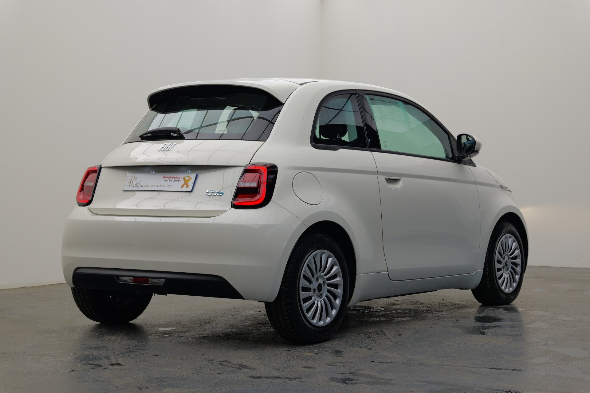 Fiat 500E 24 KWH Action | Cruise control | (bj 2023), Auto's, Automaat, Stof, Gebruikt, Zwart