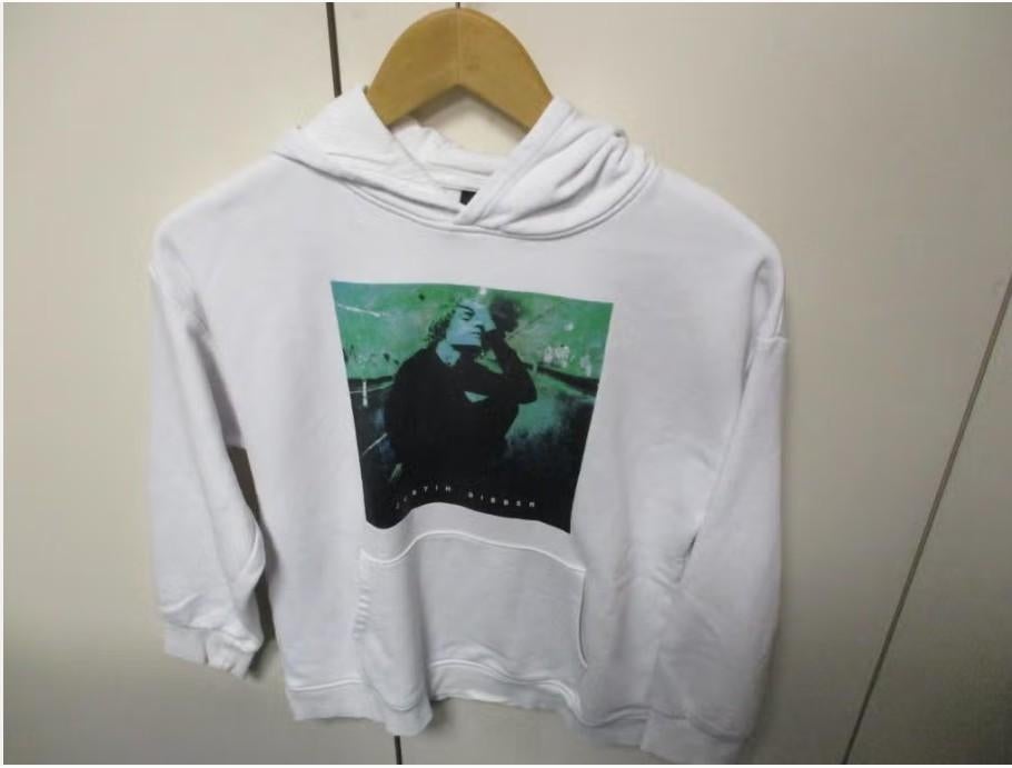 JUSTIN BIEBER HOODIE als NIEUW, JUSTIN BIEBER, Overige typen, Verzenden, Jongen of Meisje
