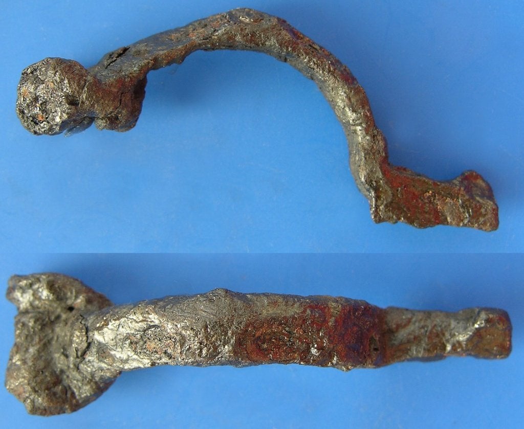 Fibula Crossbow ijzer type ref. Cocis  a009, Ophalen of Verzenden
