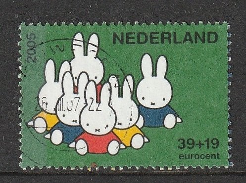 Nederland 2005 2370f Kind Nijntje, Gest Nieuwegein, Ophalen of Verzenden, Na 1940, Gestempeld