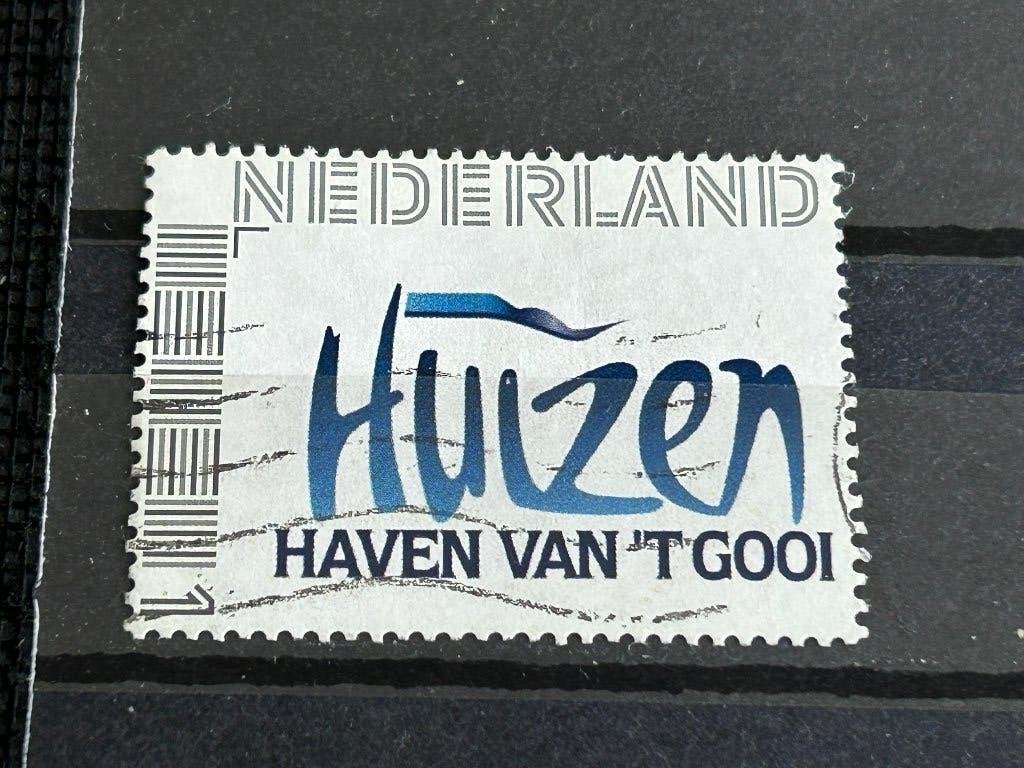 Persoonlijke zegel. Huizen. Haven van het 't Gooi, Ophalen of Verzenden, Na 1940, Gestempeld