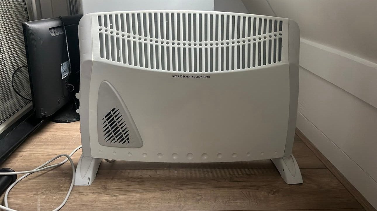 draagbare elektrische convectorkachel, Ophalen, 30 tot 80 cm, Kachel, Zo goed als nieuw