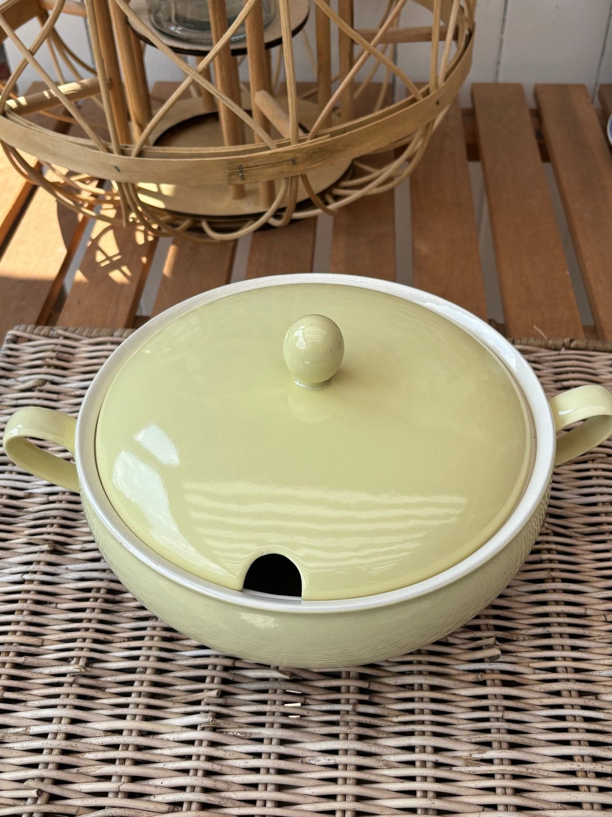 Vintage P. Regout & Co Maastricht soepterrine, Made in Holla, Ophalen of Verzenden