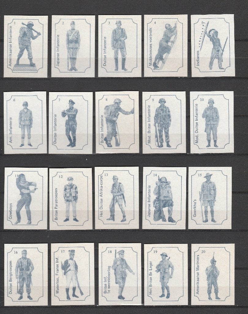 Lucifermerken,  Uniformen  (098), Verzamelen, Verzenden, Zo goed als nieuw, Luciferdoosjes of -merken