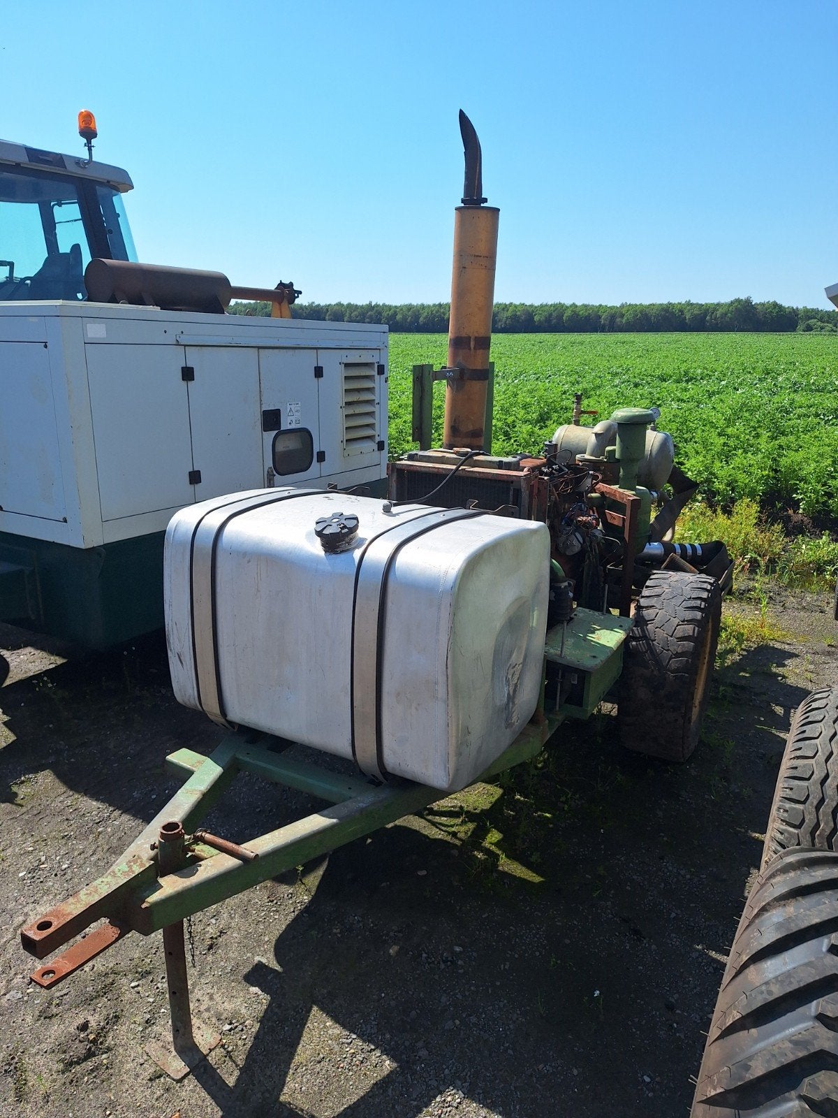 Beregeningspomp, Motorpomp, Pompset, Regenmotor, Ophalen, Beregening en Drainage