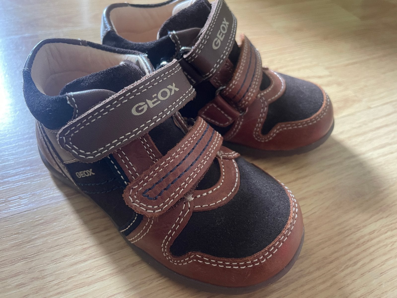 Geox leren schoenen maat 23 - zo goed als nieuw, Jongen of Meisje, Schoenen, Ophalen of Verzenden, Zo goed als nieuw