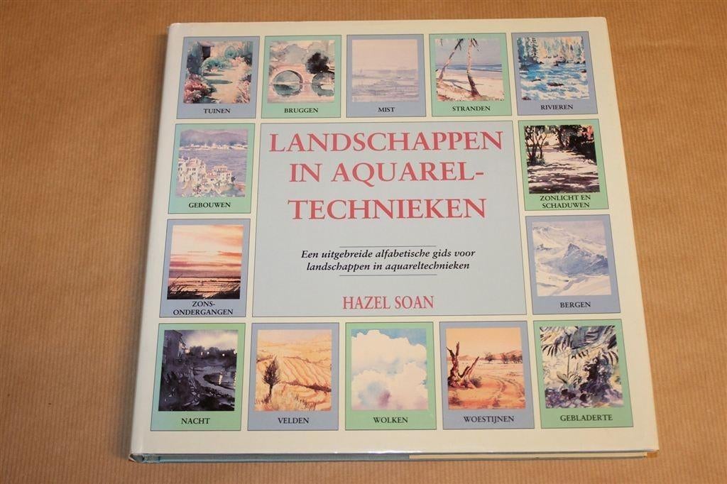 Landschappen in Aquarel – Technieken & inspiratieboek, Boeken, Ophalen of Verzenden, Gelezen, Tekenen en Schilderen