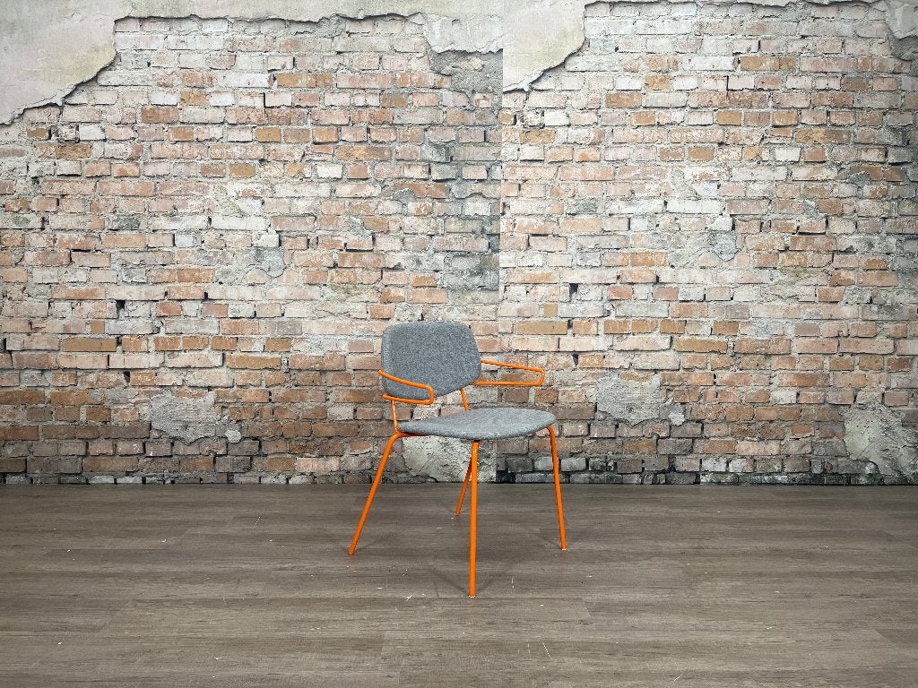 Billiani stoel – Oranje, Grijs | Billiani Design, Ophalen, Design, Metaal, Eén
