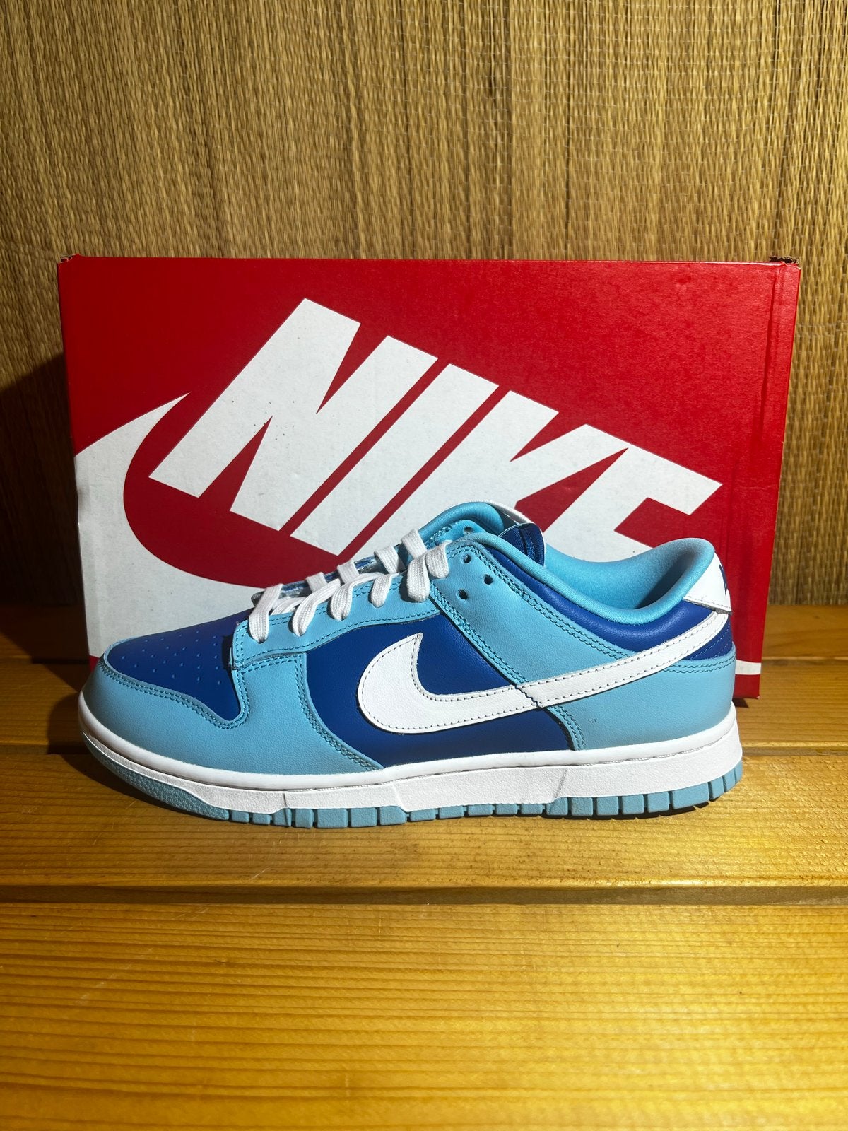 Nike Dunk Low Retro QS Argon (2022), Ophalen of Verzenden, Nieuw, Blauw, Sneakers of Gympen