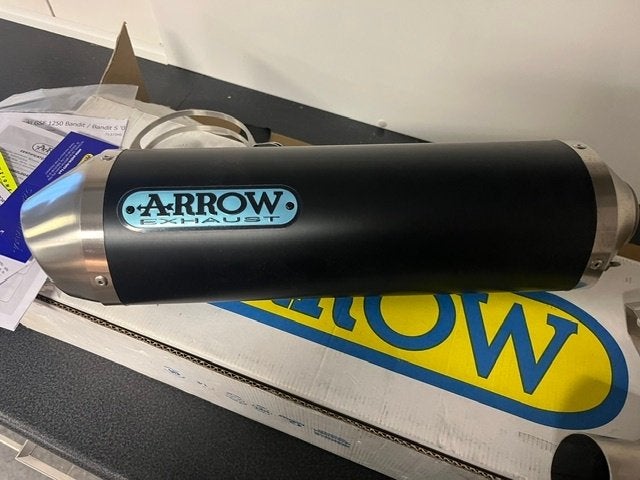 uitlaat arrow suzuki gsx1250 fa gsx650fa zwart, Ophalen, Nieuw