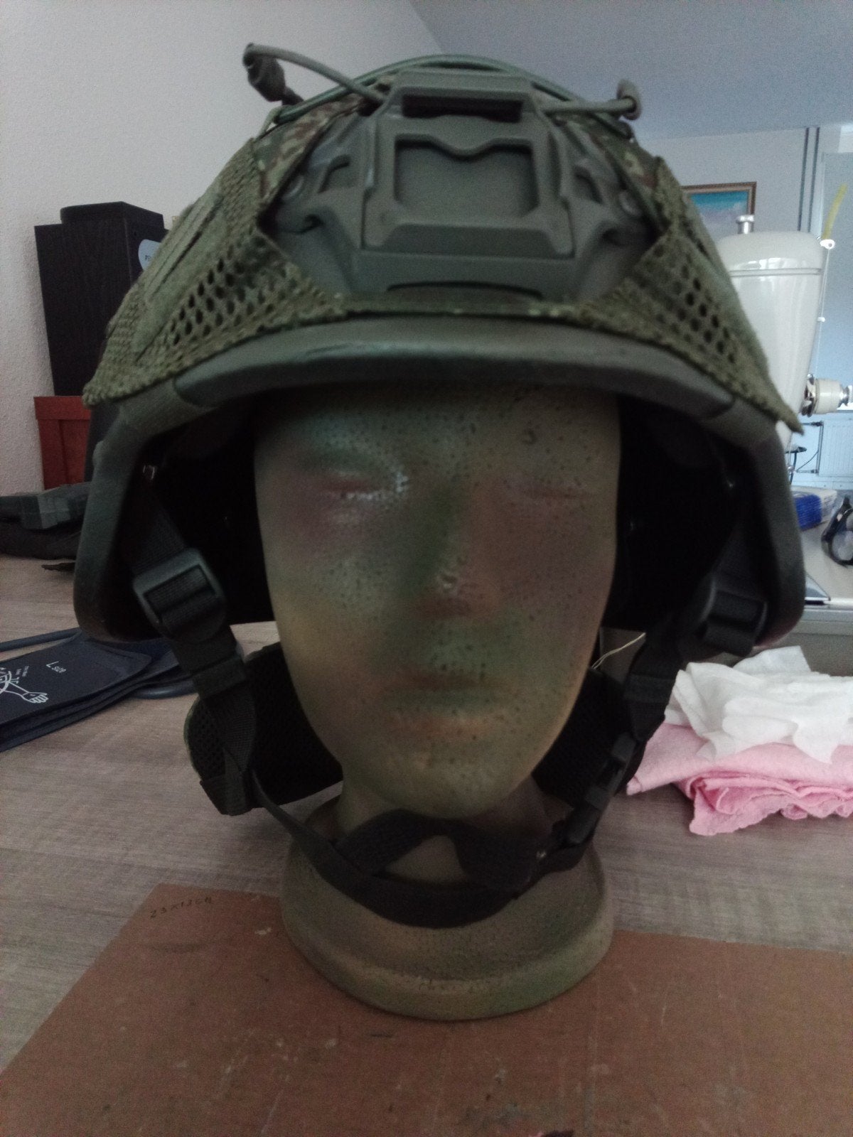 Prachtige lvl3A ballistische helm, Verzamelen, Militaria | Algemeen, Landmacht, Helm of Baret, Overige gebieden, Ophalen of Verzenden