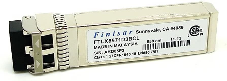 Finisar 10 Gbit/s SFP+ SR Tranceiver FTLX8571D3BCL, Computers en Software, Niet ingevuld, Niet ingevuld, Niet ingevuld