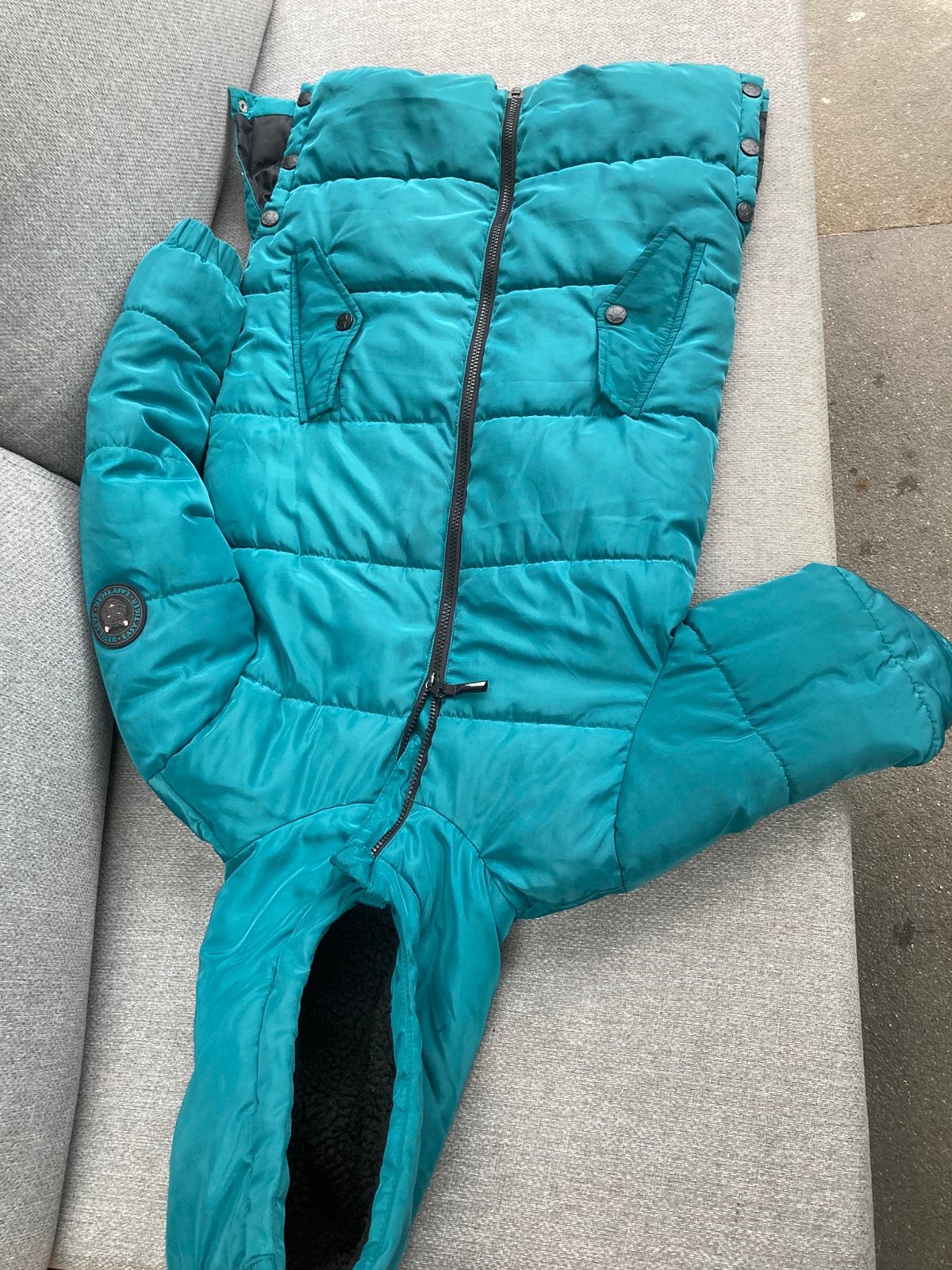 Winterjas WE, Kinderen en Baby's, Kinderkleding | Maat 134, Ophalen, Gebruikt, Meisje, Jas