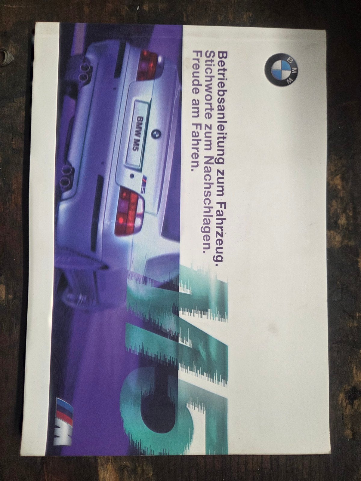 BMW E39 M5 Instructieboekje / Handleiding (Duits), Ophalen of Verzenden