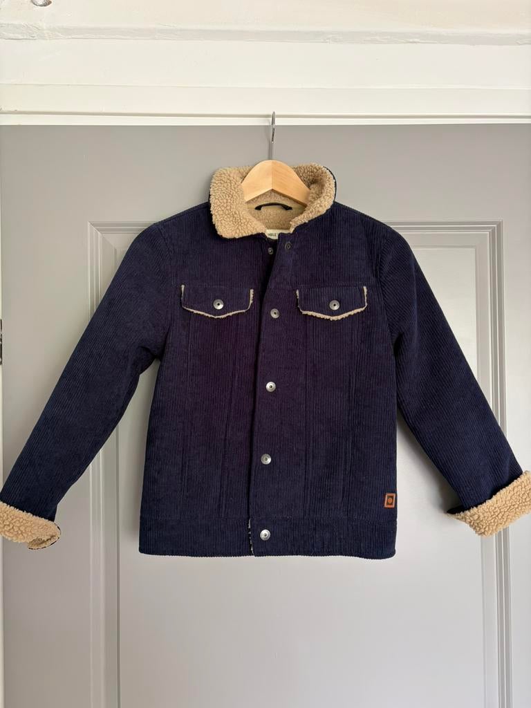 Stoere tussenjas  ribstof Tumble ‘n dry maat 134 /140 nieuw!, Kinderen en Baby's, Kinderkleding | Maat 134, Ophalen of Verzenden