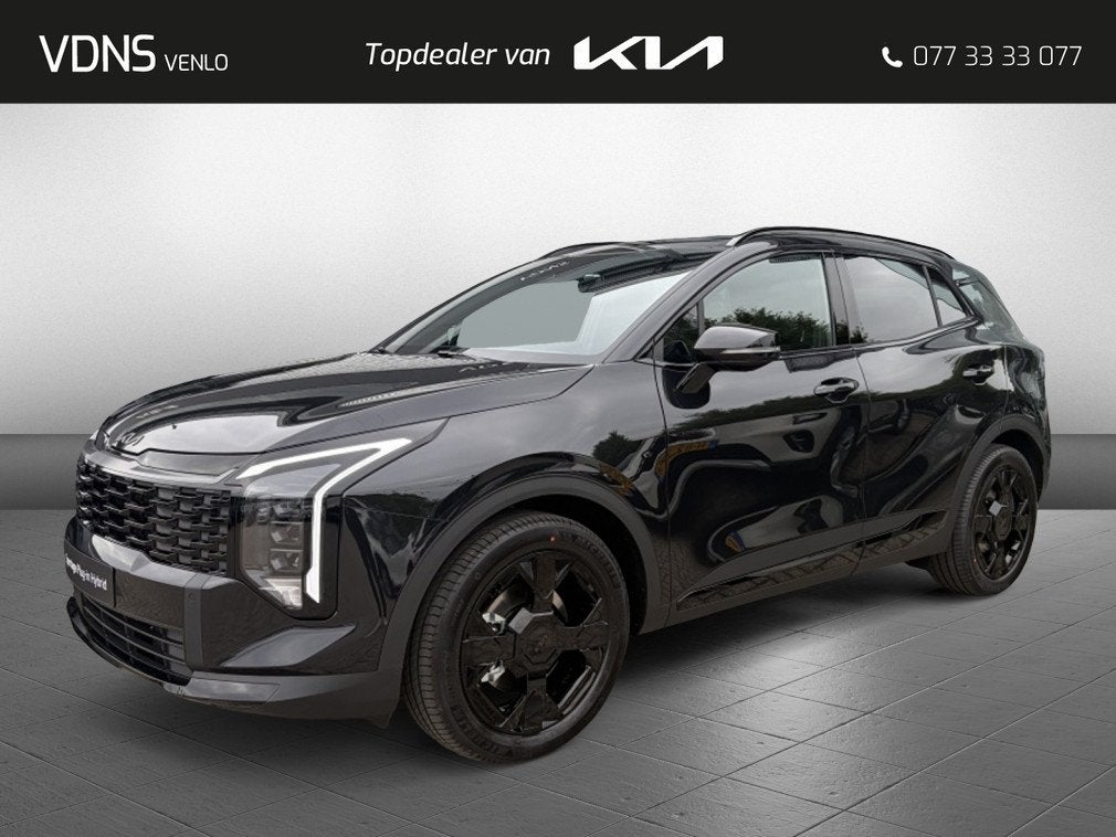 Kia Sportage 1.6T-GDI PHEV Black Edition Advance '' ACTIE PR, Automaat, 4 cilinders, Zwart, Nieuw