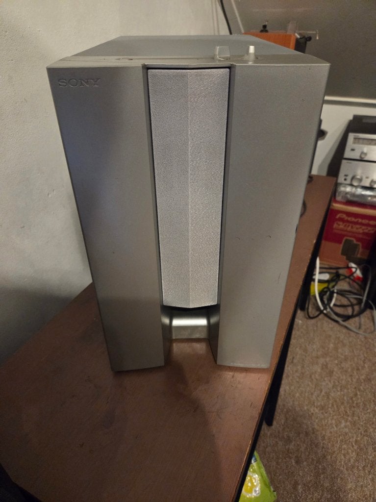 Sony SA-WS888 Actieve Subwoofer, Ophalen, Subwoofer, Zo goed als nieuw, 60 tot 120 watt