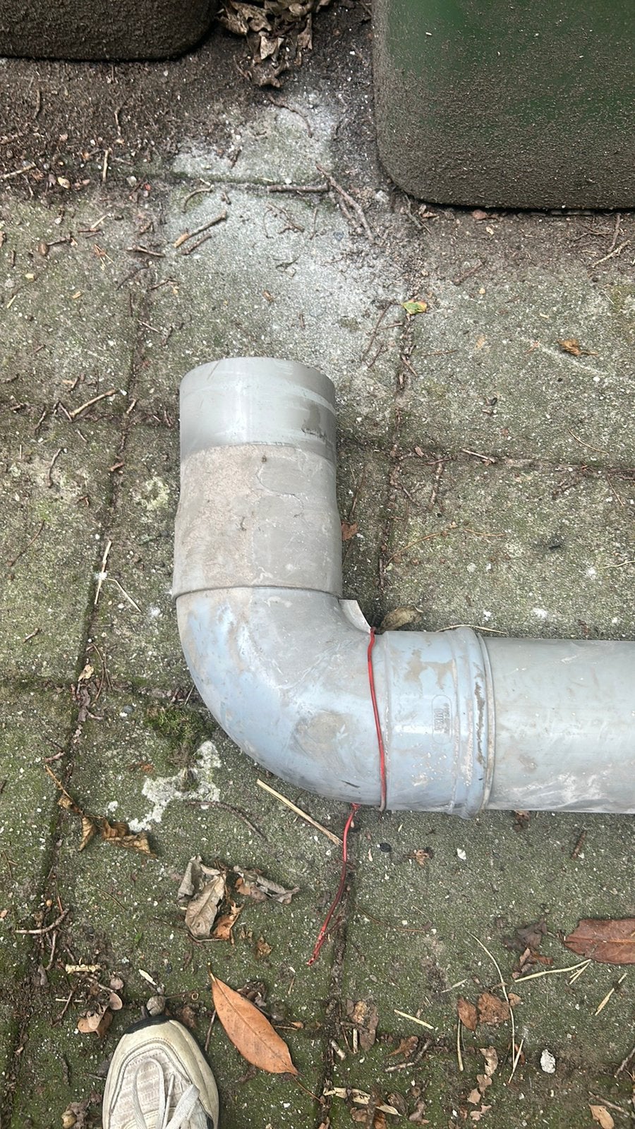 Gratis pvc pijp, Ophalen, Bochten, Pvc, Zo goed als nieuw