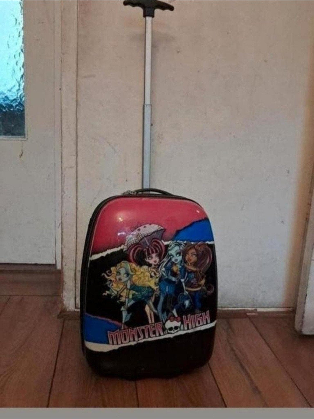 Te koop, Monster high merk kinder reiskoffer/ handBaggage, Ophalen, Hard kunststof