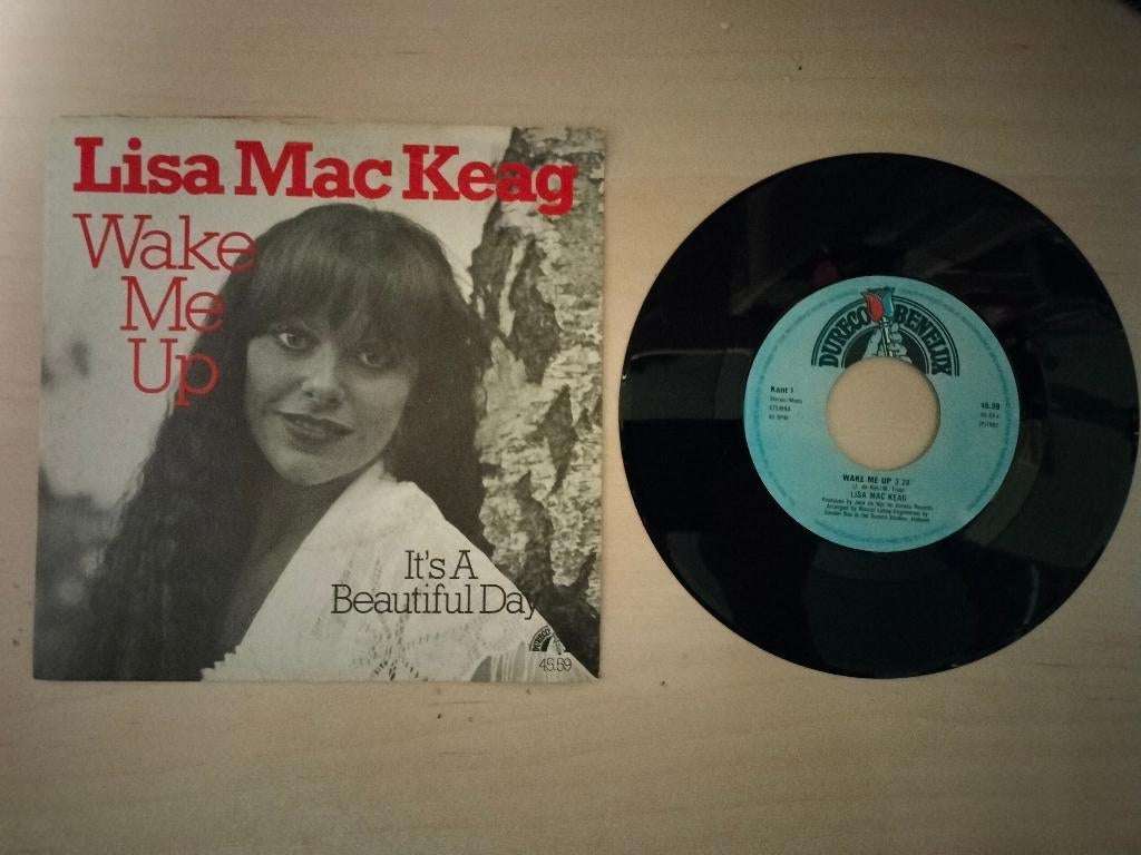 Lisa MacKeag - Wake me up / It's a beautiful day, Ophalen of Verzenden, Gebruikt, Pop