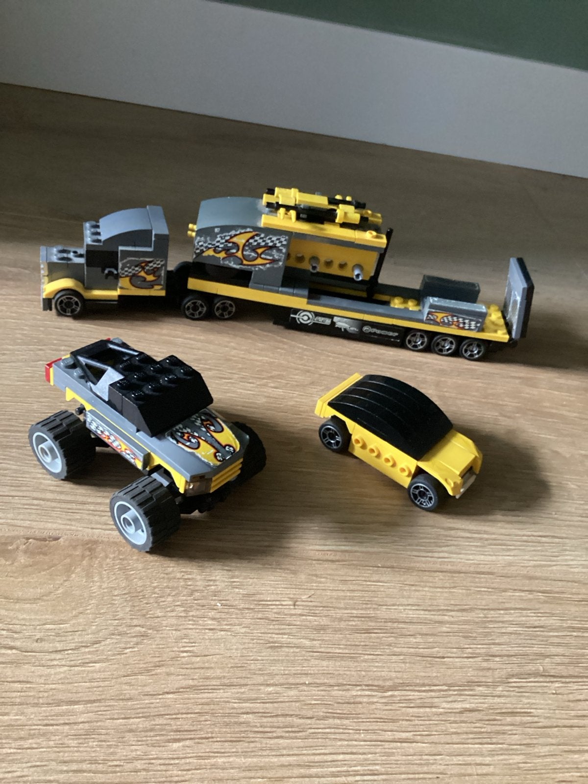 Lego Racers 8134 Night Crusher met instructies, Gebruikt, Lego, Ophalen of Verzenden, Compleet