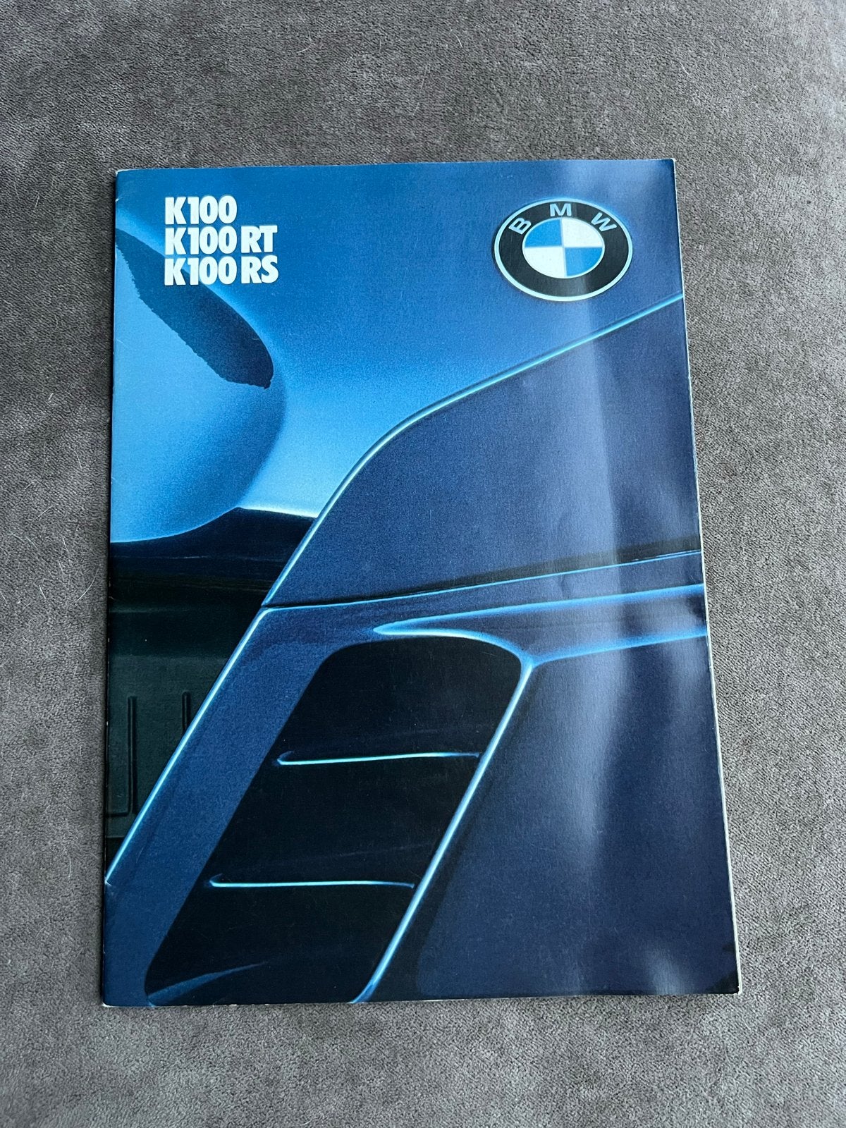 BMW K100, K100RT, K100RS Brochure / folder - Origineel, Ophalen of Verzenden, BMW