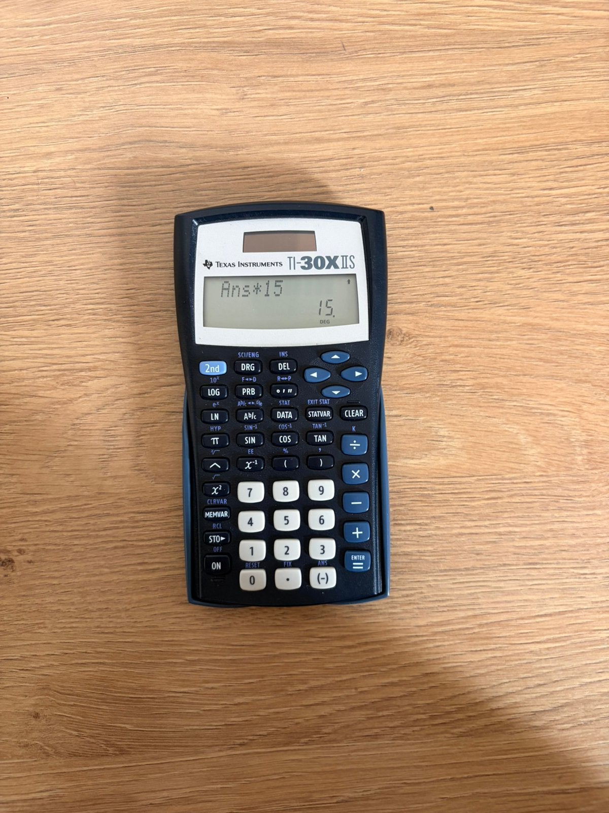 Rekenmachine TI-30X IIs, Ophalen of Verzenden, Gebruikt