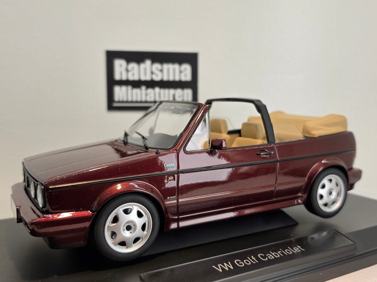 Volkswagen Golf I Cabriolet Classic Line (1992) 1:18 Norev, Auto, Nieuw, Norev