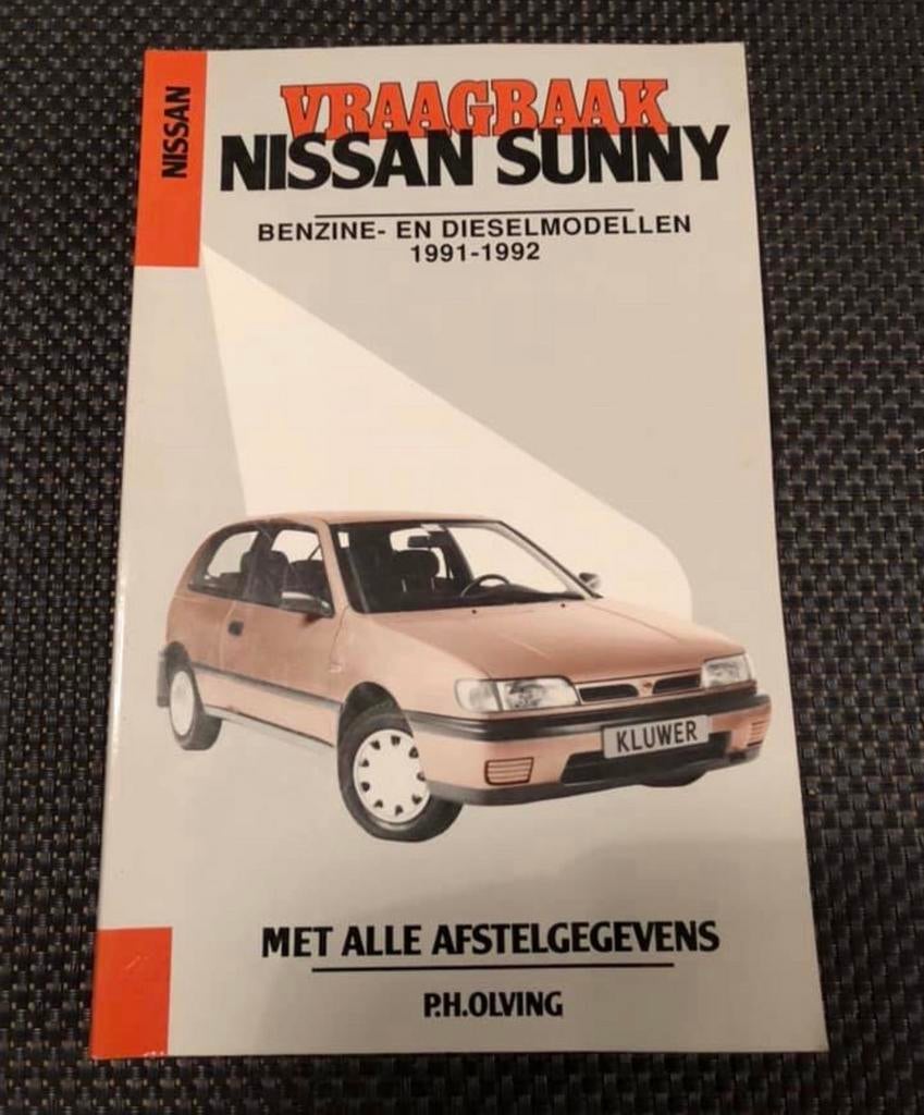 Vraagbaak Nissan Sunny Benzine- en Dieselmodellen 1991-1992, Ophalen of Verzenden