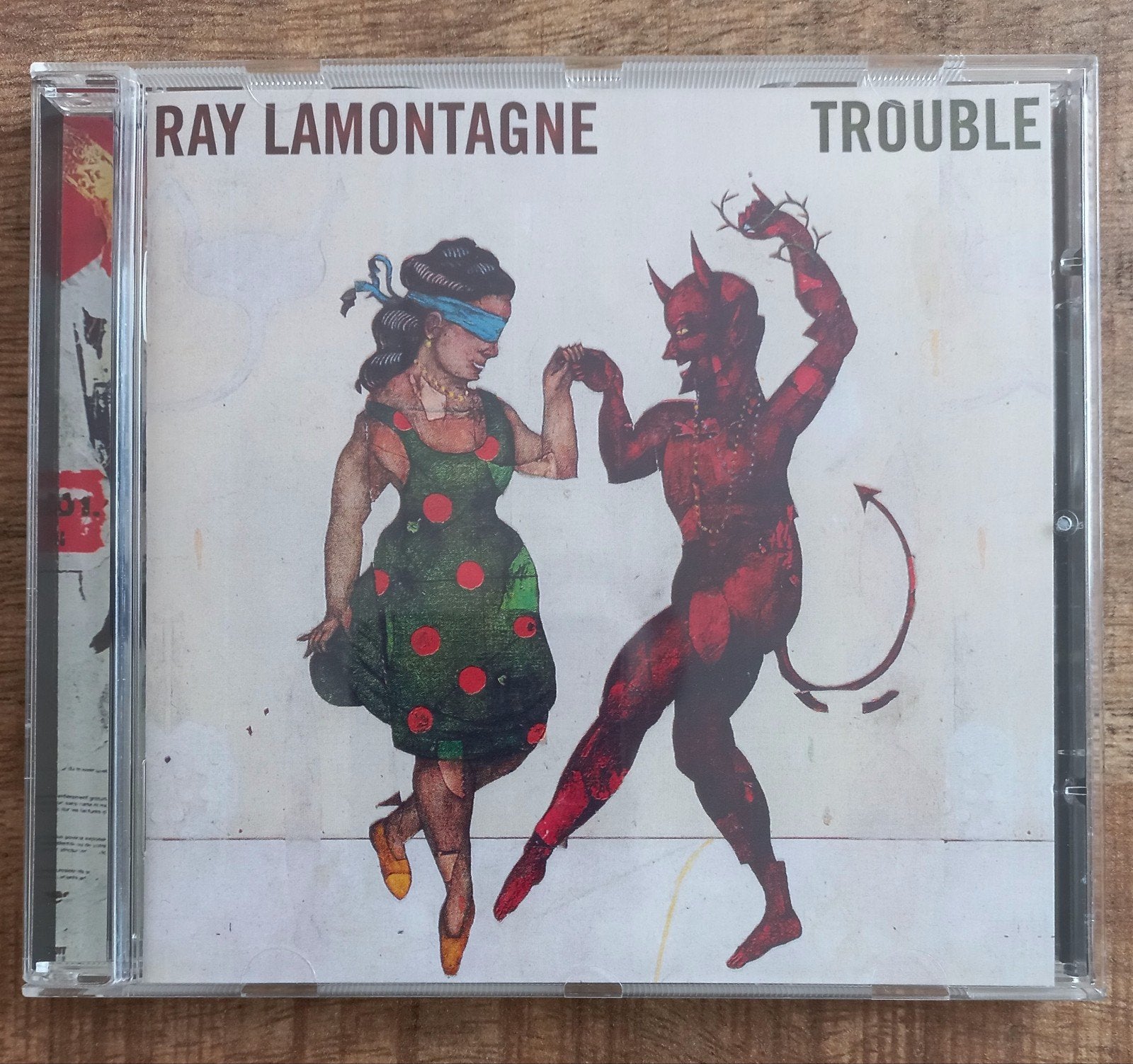Ray Lamontagne  -  cd  Trouble, Ophalen of Verzenden, Zo goed als nieuw, Inclusief boekje, Singer-songwriter