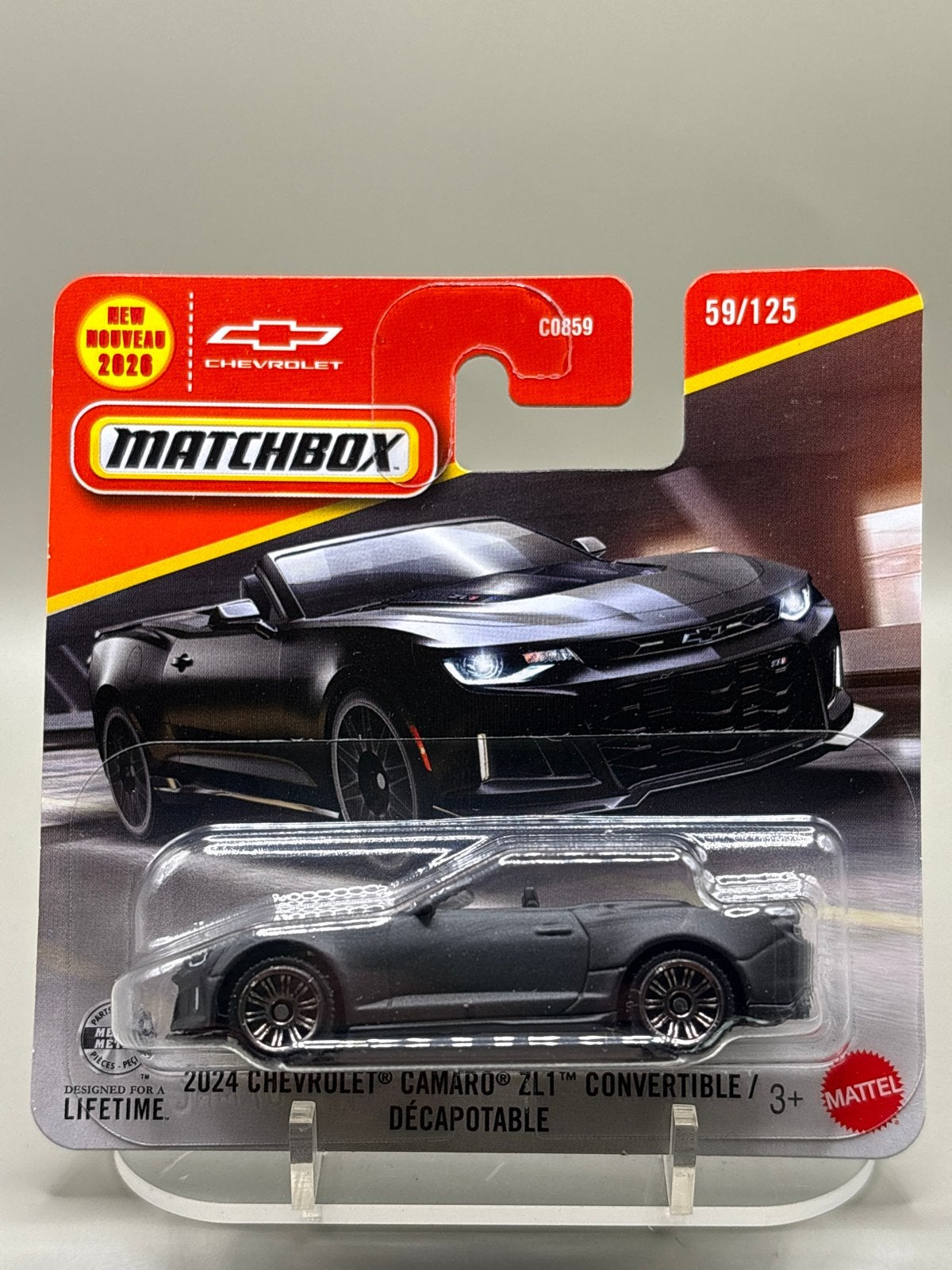 Matchbox 2024 Chevrolet Camaro ZL1 Convertible, Auto, Nieuw, Ophalen of Verzenden, Mattel